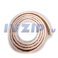 Лента керамическая для герметизации дверных стекол печей и каминов, термостойкая, 1200*С, самоклеющаяся, h-3мм, L-1250мм